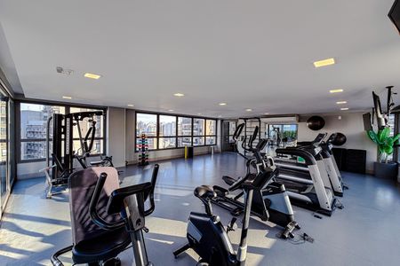 Studio para alugar com 25m², 1 quarto e sem vaga Studio para alugar com 25m², 1 quarto e sem vagaÁrea comum - Academia