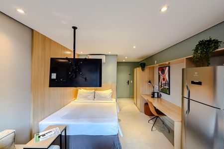 Studio para alugar com 25m², 1 quarto e sem vaga Studio para alugar com 25m², 1 quarto e sem vagaStudio