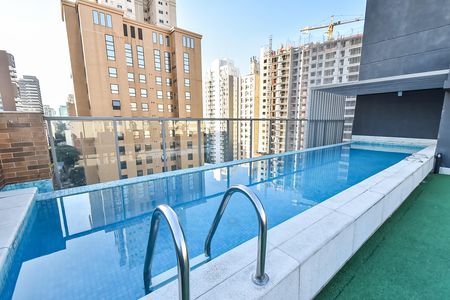 Studio para alugar com 25m², 1 quarto e sem vaga Studio para alugar com 25m², 1 quarto e sem vagaÁrea comum - Piscina
