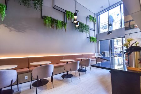 Studio para alugar com 25m², 1 quarto e sem vaga Studio para alugar com 25m², 1 quarto e sem vagaHall social
