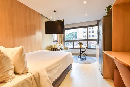 Studio para alugar com 25m², 1 quarto e sem vaga Studio para alugar com 25m², 1 quarto e sem vagaStudio