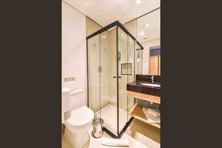 Studio para alugar com 25m², 1 quarto e sem vaga Studio para alugar com 25m², 1 quarto e sem vagaBanheiro