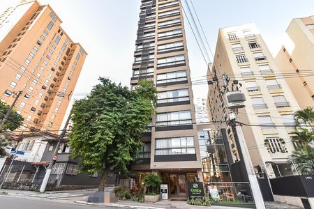 Studio para alugar com 25m², 1 quarto e sem vaga Studio para alugar com 25m², 1 quarto e sem vagaFachada