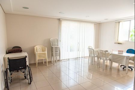 Área comum - Salão de festas de apartamento para alugar com 1 quarto, 57m² em Cambuci, São Paulo