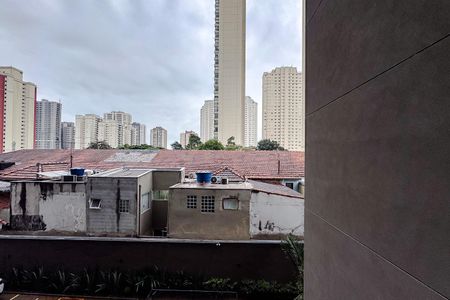 Vista da Varanda de apartamento à venda com 1 quarto, 27m² em Mooca, São Paulo