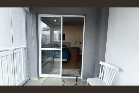 Studio para alugar com 32m², 1 quarto e sem vagaVaranda