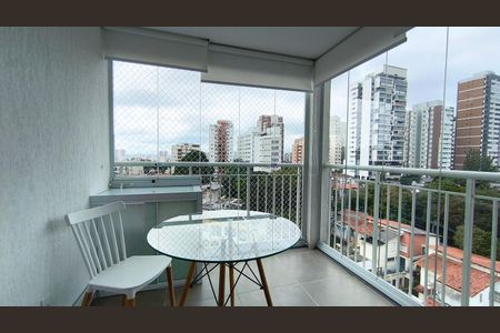 Studio para alugar com 32m², 1 quarto e sem vagaVaranda