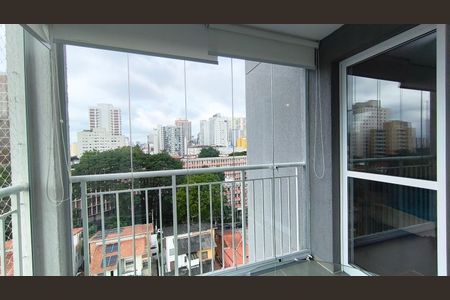 Studio para alugar com 32m², 1 quarto e sem vagaVaranda