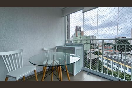 Studio para alugar com 32m², 1 quarto e sem vagaVaranda