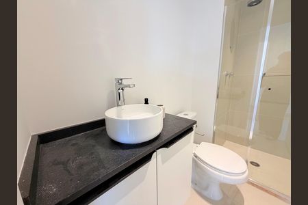 Banheiro de apartamento para alugar com 2 quartos, 58m² em Chácara Santo Antônio (zona Sul), São Paulo