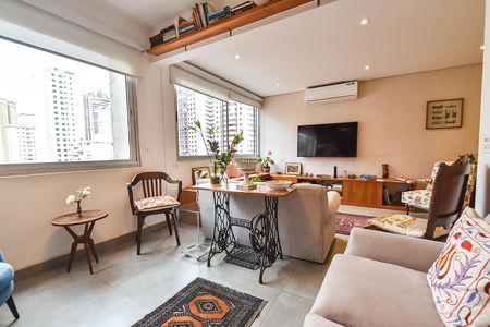 Sala de apartamento à venda com 2 quartos, 105m² em Vila Mariana, São Paulo