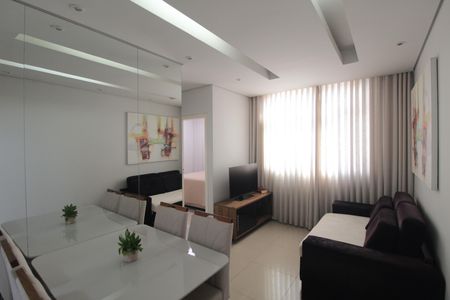 Sala de apartamento para alugar com 2 quartos, 55m² em Manacás, Belo Horizonte