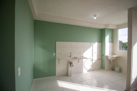 Cozinha de apartamento para alugar com 2 quartos, 40m² em Jardim Araujo, Votorantim