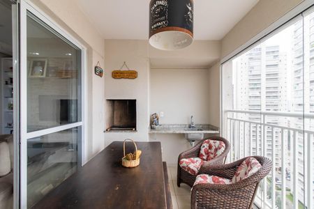 Varanda Gourmet de apartamento à venda com 3 quartos, 86m² em Vila Augusta, Guarulhos
