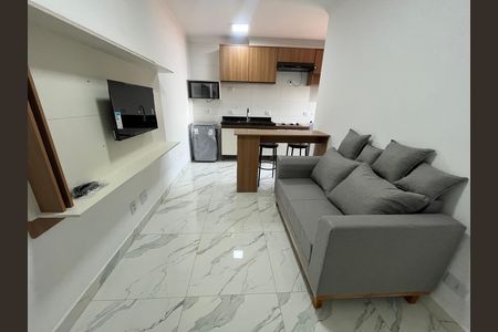Sala de apartamento para alugar com 1 quarto, 30m² em Parque Peruche, São Paulo