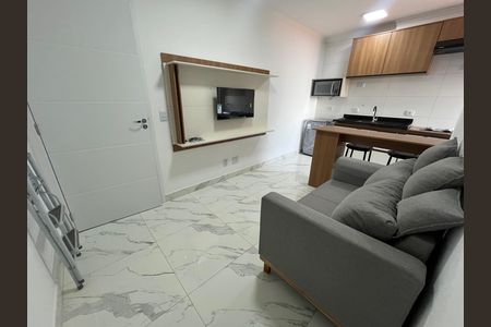 Sala de apartamento para alugar com 1 quarto, 30m² em Parque Peruche, São Paulo