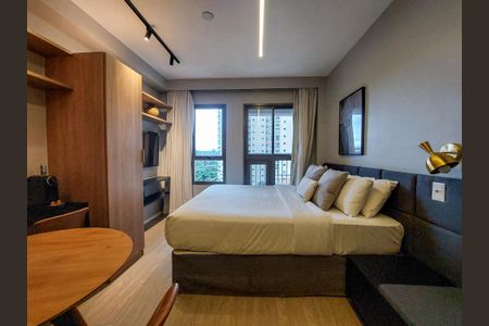 Studio de kitnet/studio para alugar com 1 quarto, 23m² em Campo Belo, São Paulo