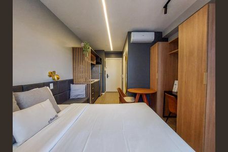Studio de kitnet/studio para alugar com 1 quarto, 23m² em Campo Belo, São Paulo
