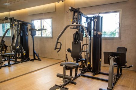 Studio para alugar com 23m², 1 quarto e sem vaga Studio para alugar com 23m², 1 quarto e sem vagaAcademia