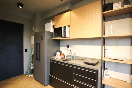 Cozinha de kitnet/studio à venda com 1 quarto, 27m² em Vila Olímpia, São Paulo