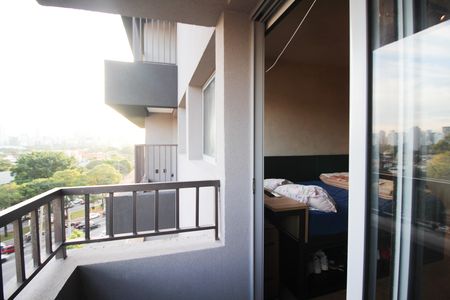 Varanda de kitnet/studio à venda com 1 quarto, 27m² em Vila Olímpia, São Paulo