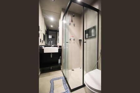 Studio à venda com 27m², 1 quarto e sem vaga Studio à venda com 27m², 1 quarto e sem vagaBanheiro