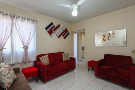 Sala de apartamento à venda com 2 quartos, 62m² em Parque Santos Dumont, Taboão da Serra