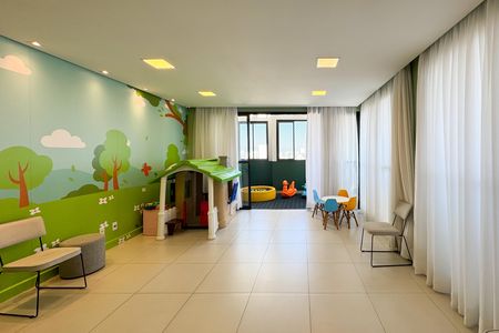 Apartamento para alugar com 54m², 2 quartos e 1 vaga Apartamento para alugar com 54m², 2 quartos e 1 vagaÁrea comum - brinquedoteca