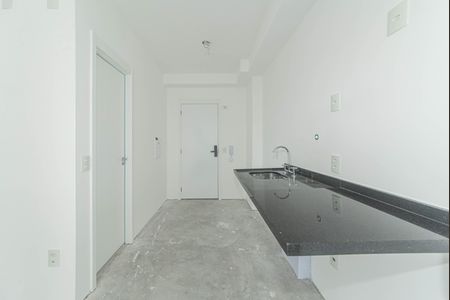 Cozinha de kitnet/studio à venda com 1 quarto, 27m² em Santo Amaro, São Paulo