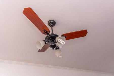 Detalhe Sala-Ventilador de apartamento para alugar com 3 quartos, 107m² em São Manoel, Americana