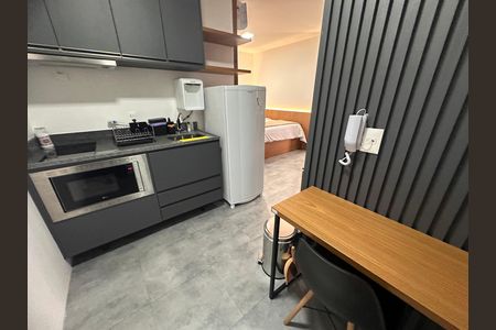 Studio para alugar com 32m², 1 quarto e 1 vaga Studio para alugar com 32m², 1 quarto e 1 vagaCozinha