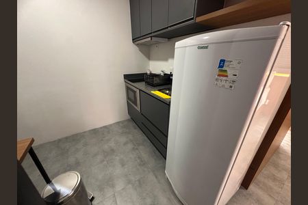 Studio para alugar com 32m², 1 quarto e 1 vaga Studio para alugar com 32m², 1 quarto e 1 vagaCozinha
