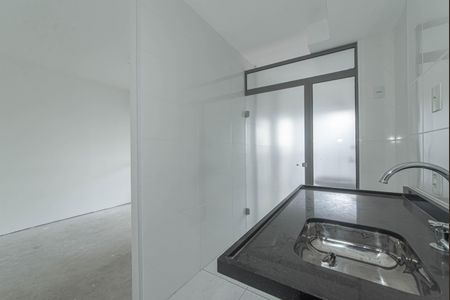 Cozinha de apartamento para alugar com 1 quarto, 48m² em Santo Amaro, São Paulo