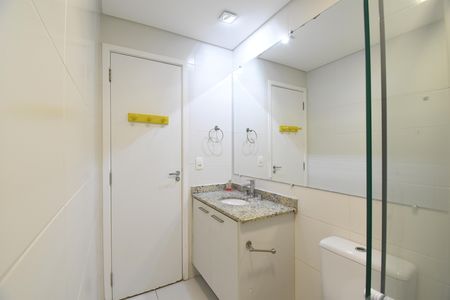 Studio para alugar com 33m², 1 quarto e sem vagaBanheiro do Studio
