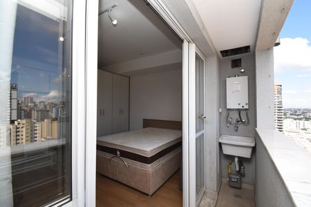Studio para alugar com 33m², 1 quarto e sem vagaSacada do Studio