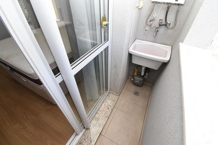 Studio para alugar com 33m², 1 quarto e sem vagaSacada do Studio