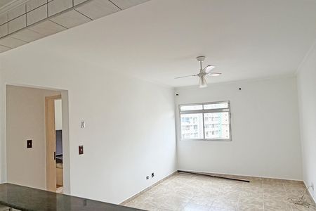 Sala de apartamento para alugar com 2 quartos, 65m² em José Menino, Santos
