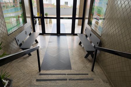 Área comum de apartamento para alugar com 2 quartos, 65m² em José Menino, Santos