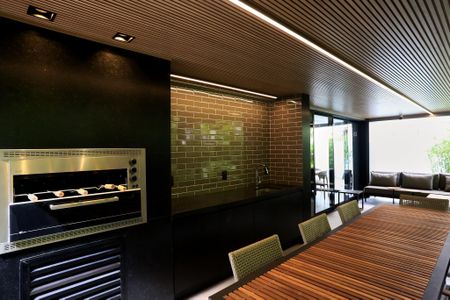 Apartamento à venda com 182m², 4 quartos e 4 vagas Apartamento à venda com 182m², 4 quartos e 4 vagasÁrea comum - Churrasqueira