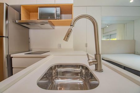 Cozinha  de kitnet/studio para alugar com 1 quarto, 30m² em Moinhos de Vento, Porto Alegre
