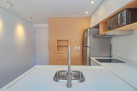 Cozinha  de kitnet/studio para alugar com 1 quarto, 30m² em Moinhos de Vento, Porto Alegre