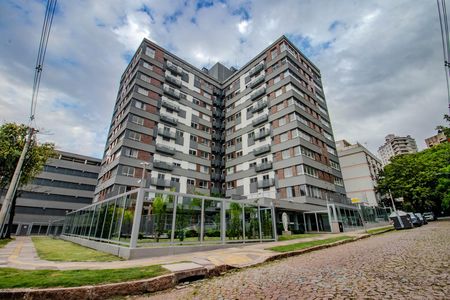 Studio para alugar com 30m², 1 quarto e sem vaga Studio para alugar com 30m², 1 quarto e sem vagaFachada