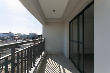 Varanda da Sala  de apartamento à venda com 2 quartos, 42m² em Cidade Antônio Estêvão de Carvalho, São Paulo