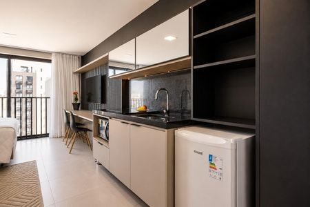 Studio para alugar com 23m², 1 quarto e sem vaga