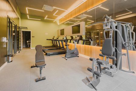 Studio para alugar com 27m², 1 quarto e sem vagaAcademia