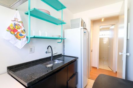 Apartamento para alugar com 37m², 1 quarto e sem vaga