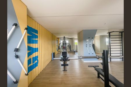 Casa de condomínio à venda com 67m², 2 quartos e 1 vaga Casa de condomínio à venda com 67m², 2 quartos e 1 vagaÁrea comum - Academia