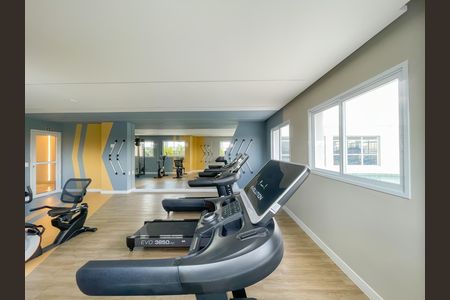 Casa de condomínio à venda com 67m², 2 quartos e 1 vaga Casa de condomínio à venda com 67m², 2 quartos e 1 vagaÁrea comum - Academia