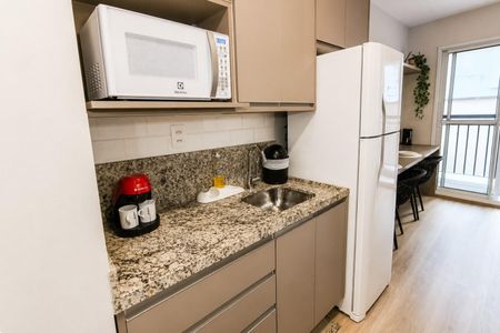 Studio à venda com 27m², 1 quarto e sem vaga Studio à venda com 27m², 1 quarto e sem vagaCozinha
