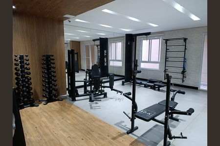 Studio à venda com 27m², 1 quarto e sem vaga Studio à venda com 27m², 1 quarto e sem vagaAcademia